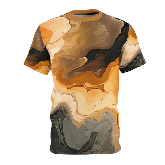 Earth Tone Men's Running Shirt - Sprintex - All Over Prints