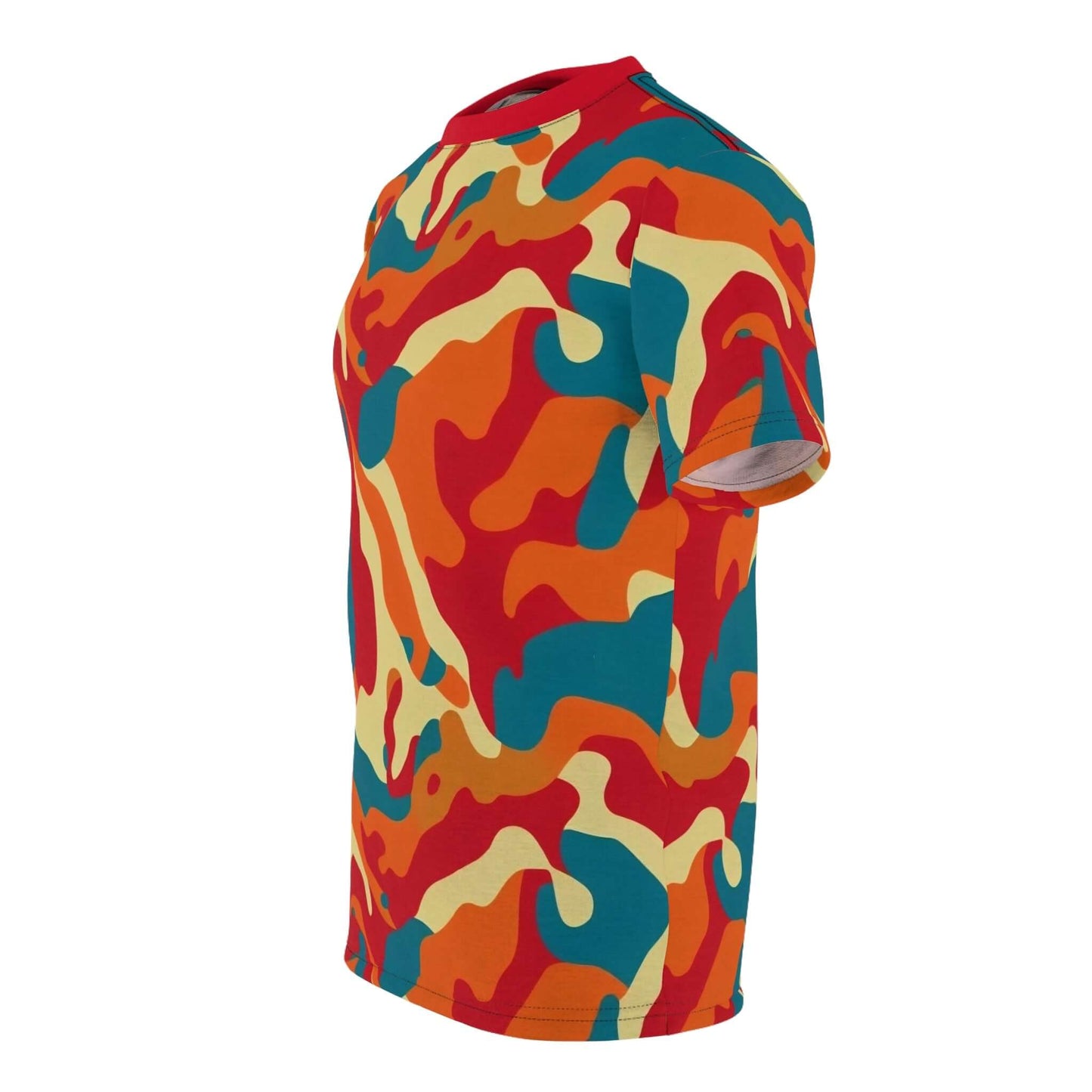 Fury Camo Men's Running Shirt - Sprintex - All Over Prints