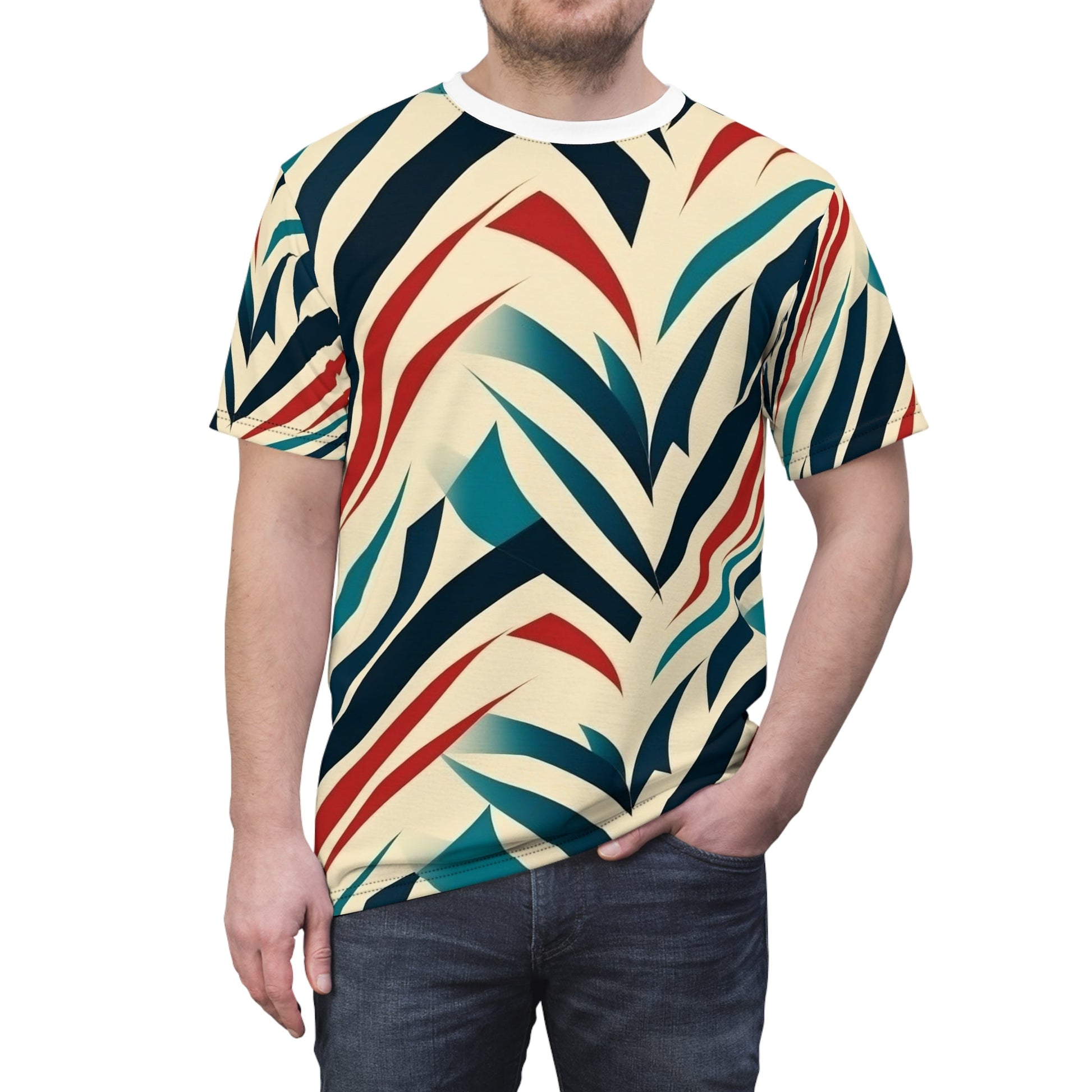 Tribal Camo Men's Running Shirt - Sprintex - All Over Prints